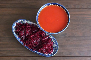 Скумбрия со свеклой на зиму