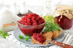 Икра из свеклы на зиму