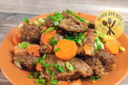 Говядина томленная в духовке в вине