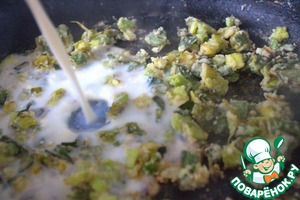 Лосось с овощами