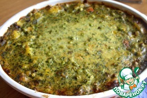 Лосось с овощами