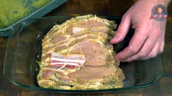 Мясо запеченное в горчице с медом по мюнхенски