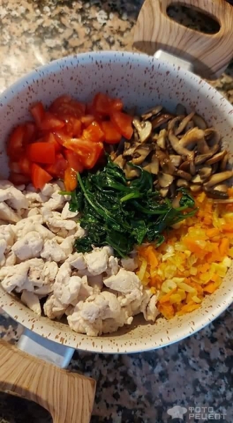 Рецепт: Фаршированная тыква - С курино-грибной начинкой.