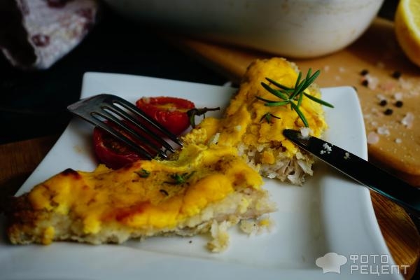 Рецепт: Хек под соусом сабайон - от Жени Клопотенко