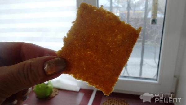 Рецепт: Хрустяшки из запеченных яблок - Вкусно...оторваться не возможно!