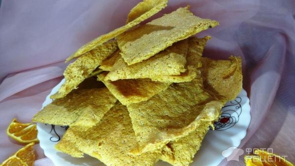 Рецепт: Хрустяшки из запеченных яблок - Вкусно...оторваться не возможно!