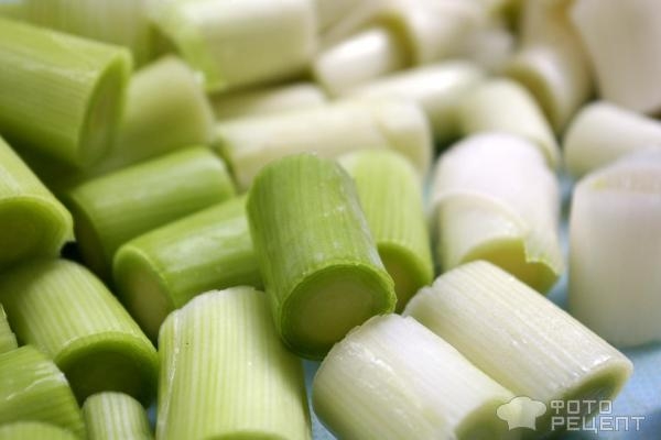 Рецепт: Суп-пюре из лука порея и картофеля - Вкусный французский супчик Рецепт: Суп-пюре из лука порея и картофеля - Вкусный французский супчик