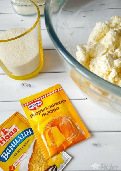 Рецепт: Сырники сладкие - без муки с яблоками