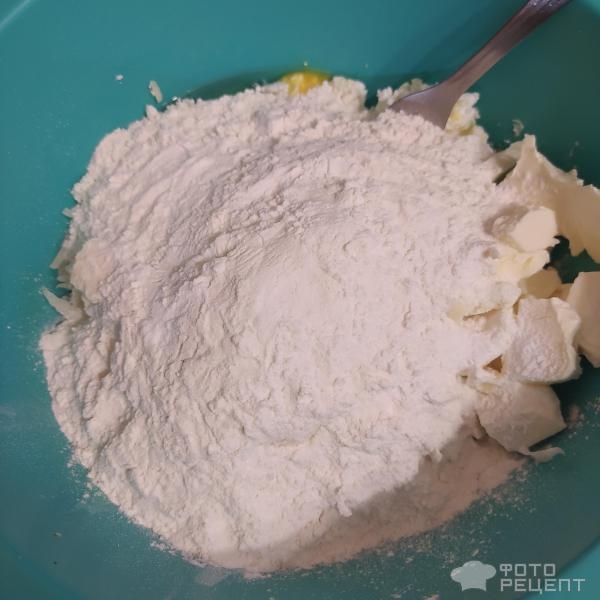 Рецепт: Сырное печенье - В вафельнице, с творогом