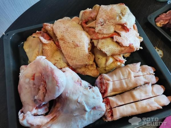 Рецепт: Утиное конфи - Тушенка из утки.