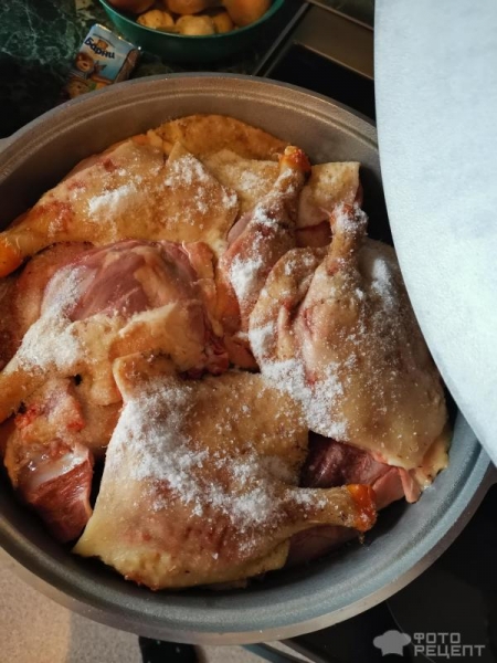 Рецепт: Утиное конфи - Тушенка из утки.