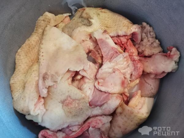 Рецепт: Утиное конфи - Тушенка из утки.