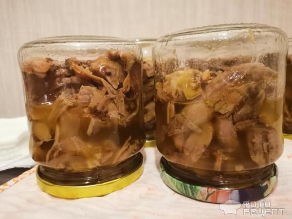 Рецепт: Утиное конфи - Тушенка из утки.