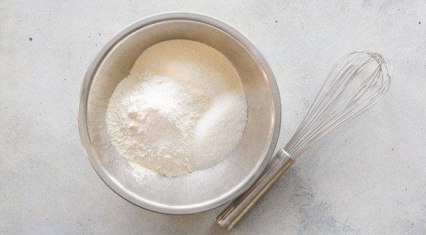 Насыпной пирог Три стакана с молоком, пошаговый рецепт с фото