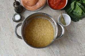 Суп из свиной рульки Суп из свиной рульки