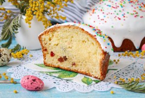 Кулич из творога