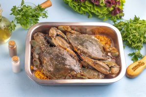 Краб в духовке Краб в духовке