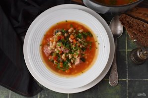 Суп из свиной рульки Суп из свиной рульки