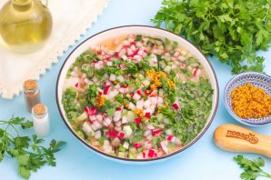 Окрошка постная