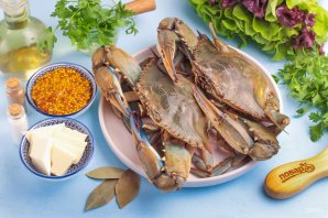 Краб в духовке Краб в духовке