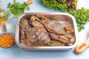 Краб в духовке Краб в духовке