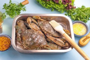 Краб в духовке Краб в духовке