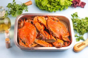 Краб в духовке Краб в духовке