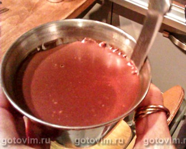 Шоколадная панна котта Шоколадная панна котта