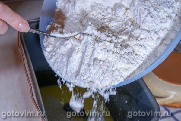 Простой белый хлеб (рецепт для хлебопечки) Простой белый хлеб (рецепт для хлебопечки)