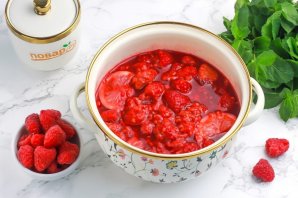 Малиновое варенье без сахара Малиновое варенье без сахара