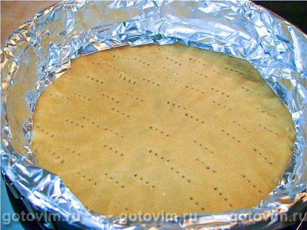 Лимонный чизкейк с ревенем 