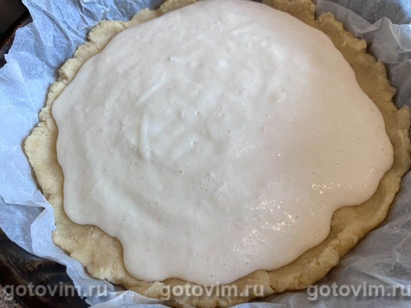Королевская ватрушка с творогом и вишней Королевская ватрушка с творогом и вишней