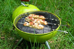 Вкусный шашлык из курицы Вкусный шашлык из курицы