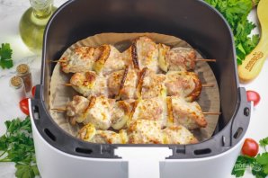 Шашлык из свинины в аэрогриле