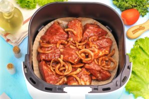 Мясо в аэрогриле Мясо в аэрогриле