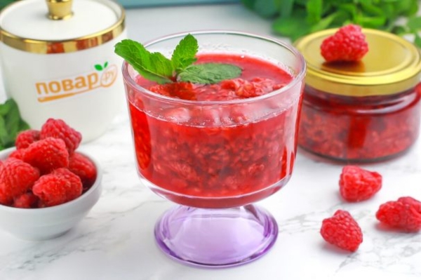 Малиновое варенье без сахара Малиновое варенье без сахара