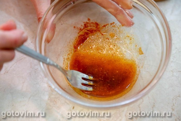 Мини картофель в духовке, запеченный с паприкой Мини картофель в духовке, запеченный с паприкой