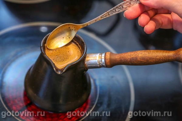 Курд кофейный