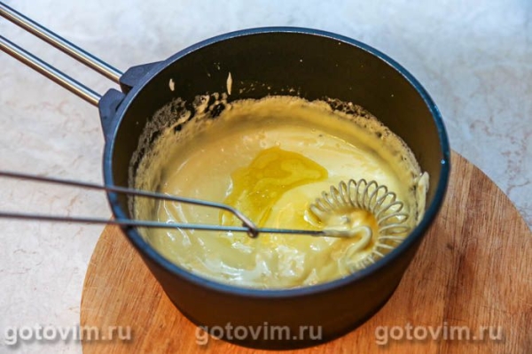 Спаржа с голландским соусом
