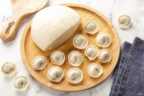 Постные пельмени Постные пельмени