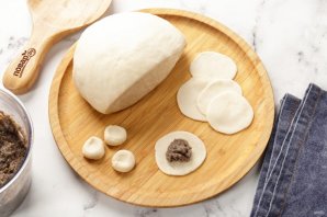 Постные пельмени Постные пельмени