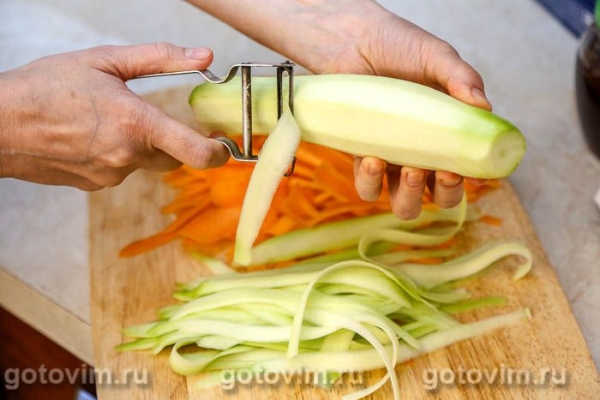 Макароны с овощами (с овощной лапшой) Макароны с овощами (с овощной лапшой)