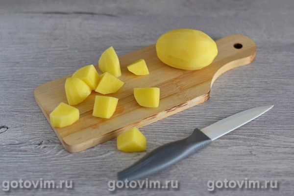 Куриные голени с картошкой, кабачками, бататом и сладким перцем в духовке