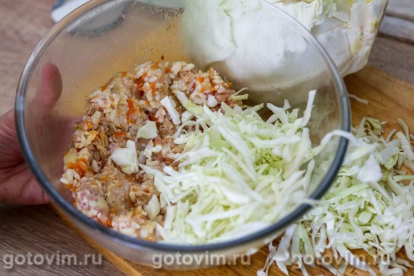 Ленивые голубцы с микроволновке