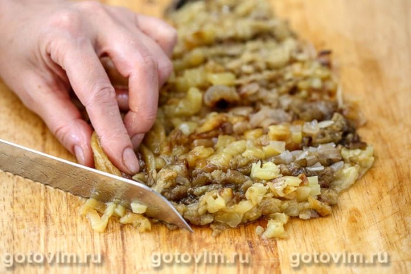 Фаршированный картофель с овощами и сыром моцарелла