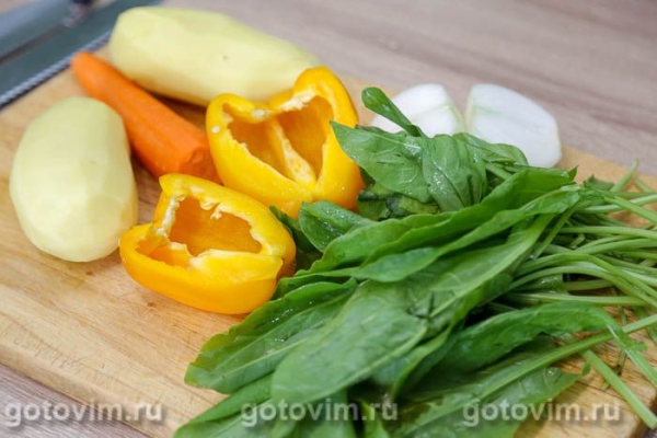 Суп с говядиной и щавелем в мультиварке Суп с говядиной и щавелем в мультиварке