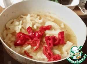Лапша с осьминогом Лапша с осьминогом