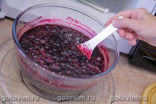 Варенье из чёрной смородины с апельсином в микроволновке