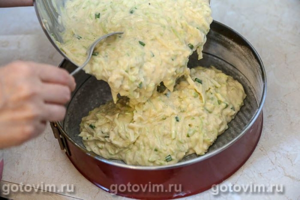 Запеканка из кабачков с сыром