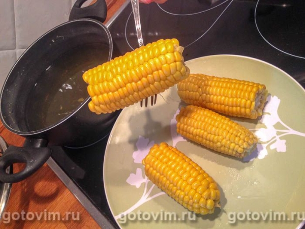 Варёная кукуруза со смесью Magic Dust